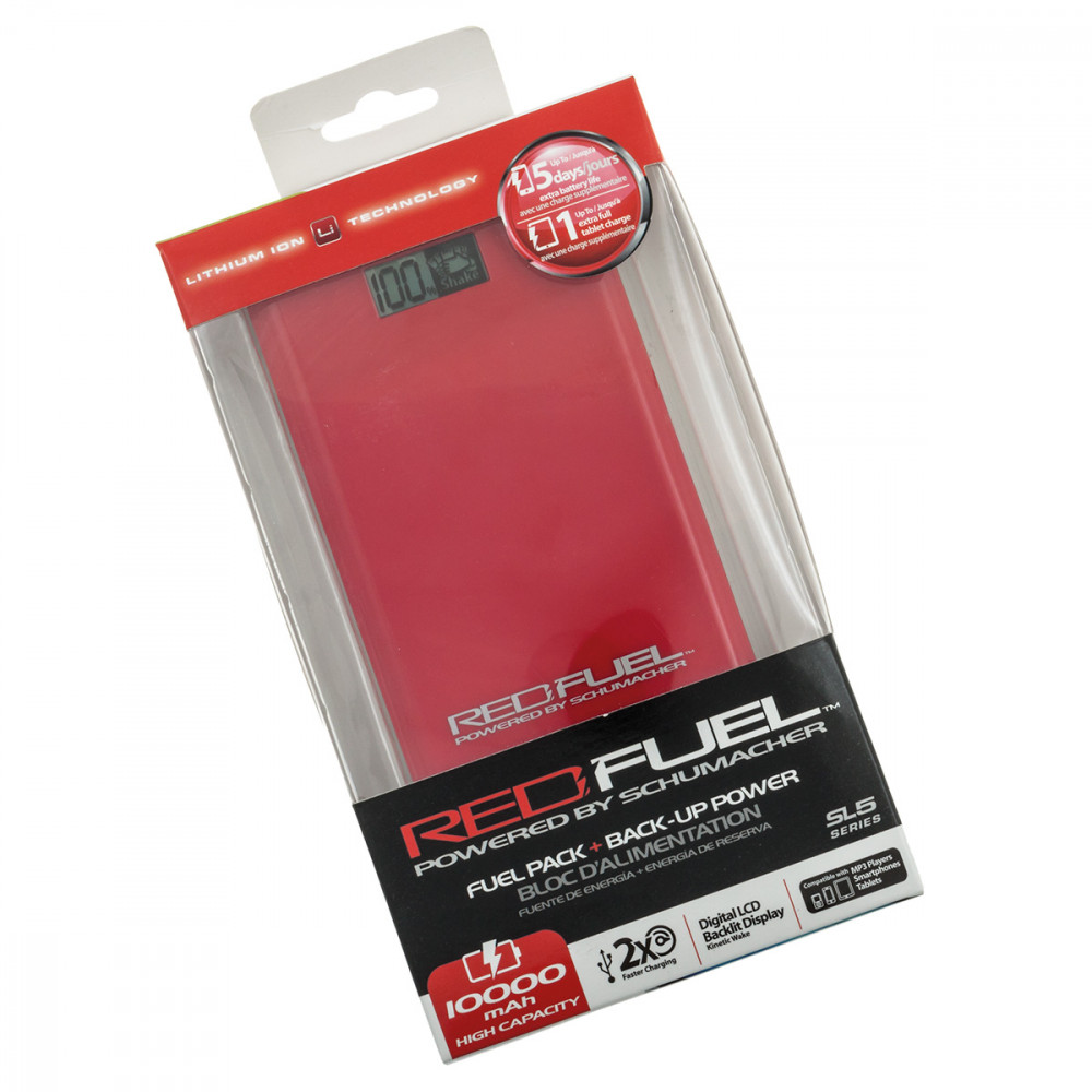 Power Pack Lithium 10 000mah Red Fuel