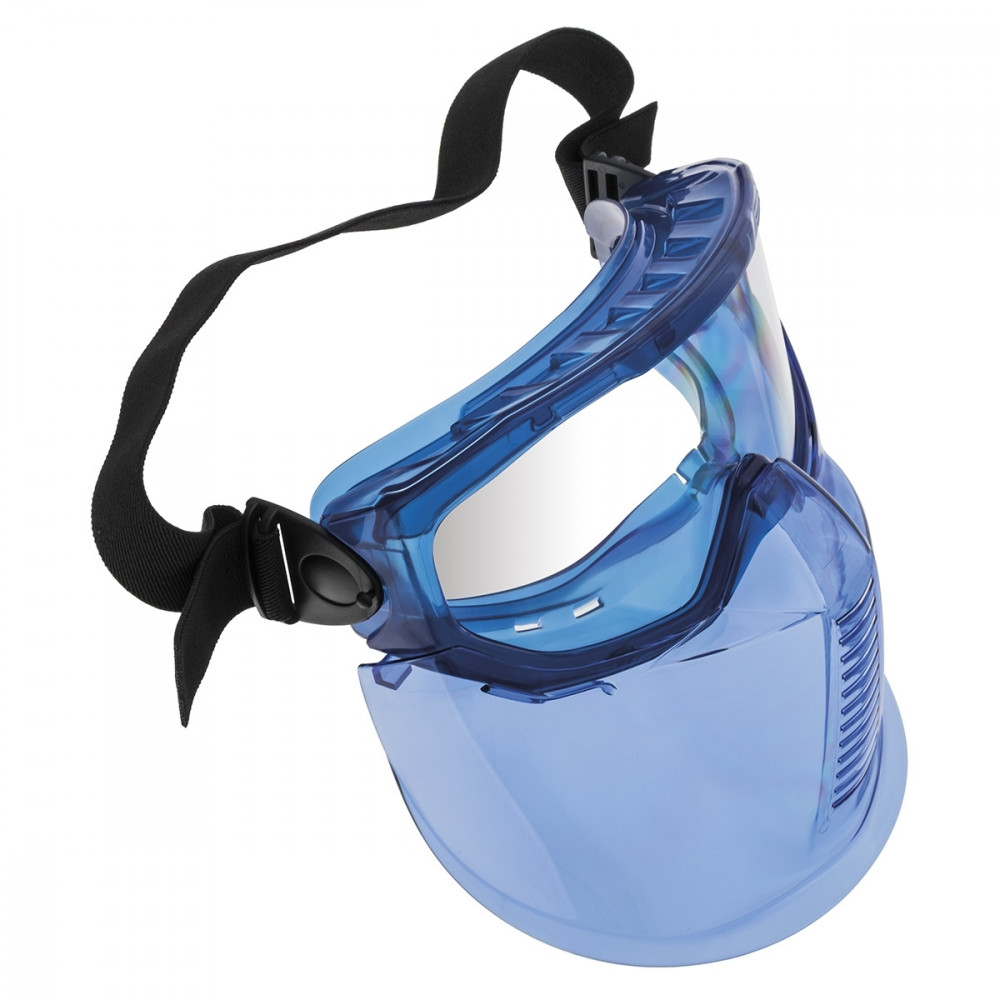 Safety Goggles With Detachable Face Shield 