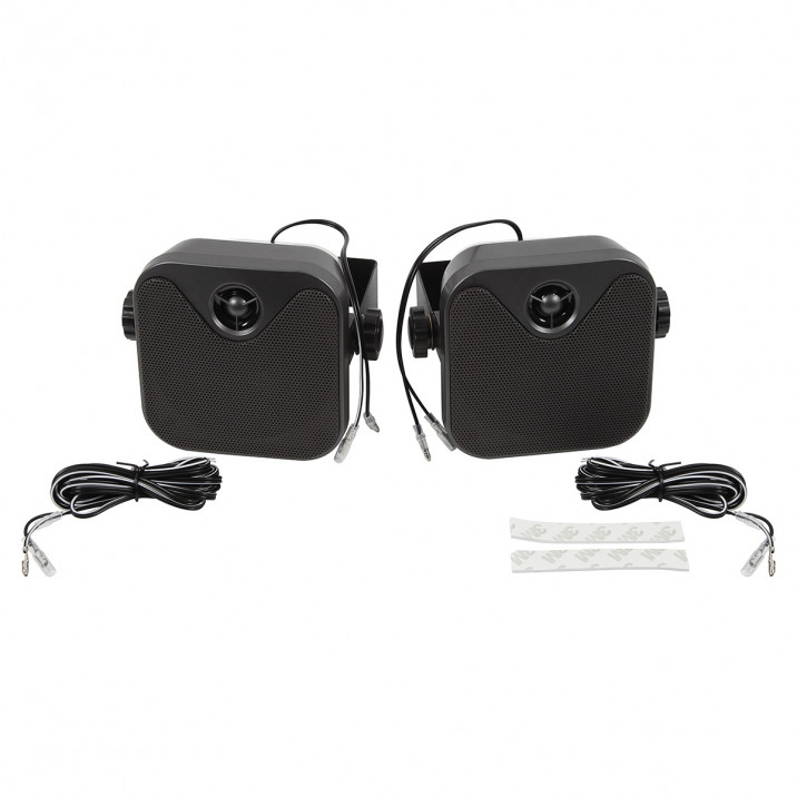 Speakers, RetroSound, surface mount, 2 way, pair