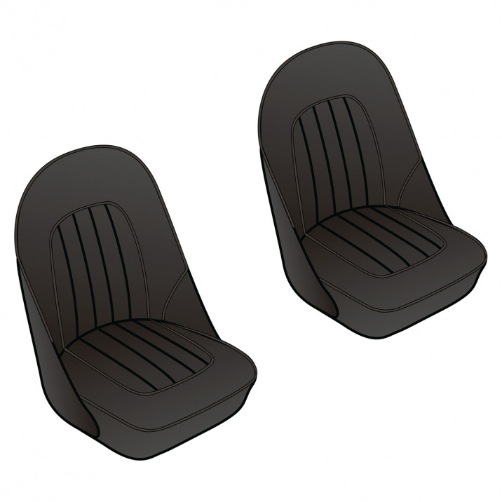 Seat Cover Sets: Front - BN4 from (c)68959, BN6-BJ7