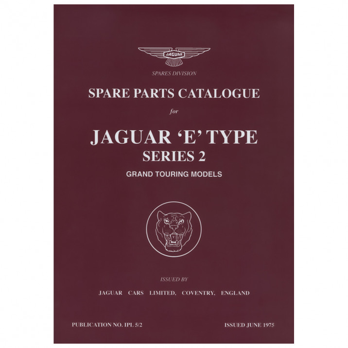 Parts Manual, Deluxe Edition, E-Type [Series II]