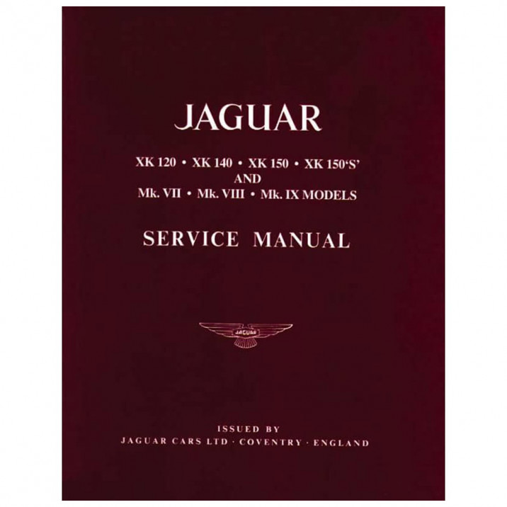 Service Manual, XK120-XK150