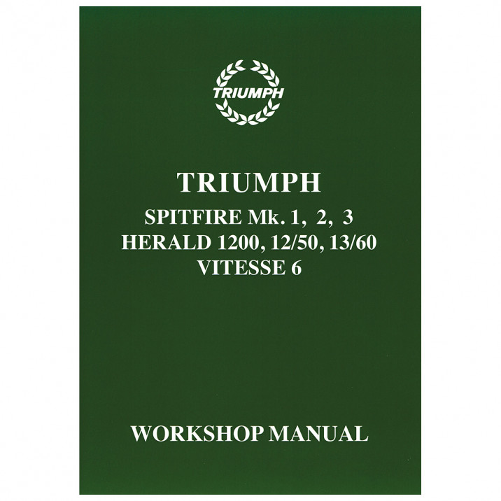 Workshop Manual, Spitfire/Vitesse/Herald