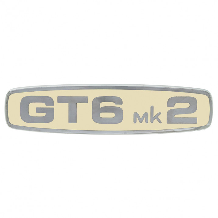 Badge, front, GT6 Mk2
