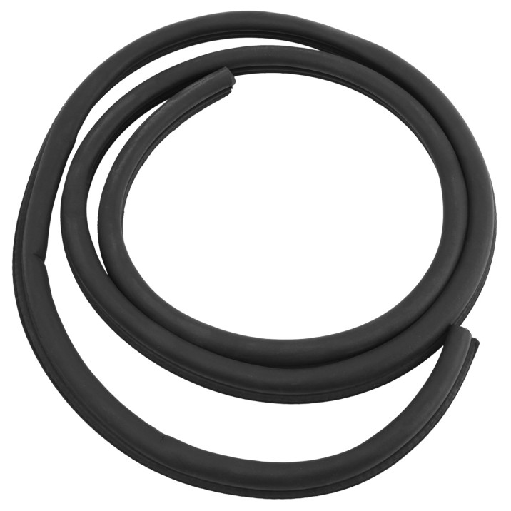 Seal, felt/rubber, black, per metre