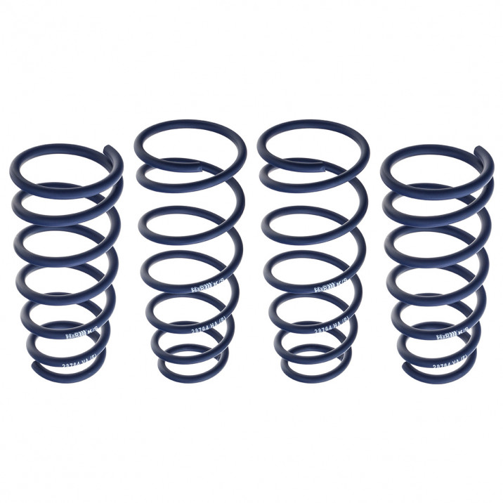 Road Spring Set, H&R, lowered, 4 pieces