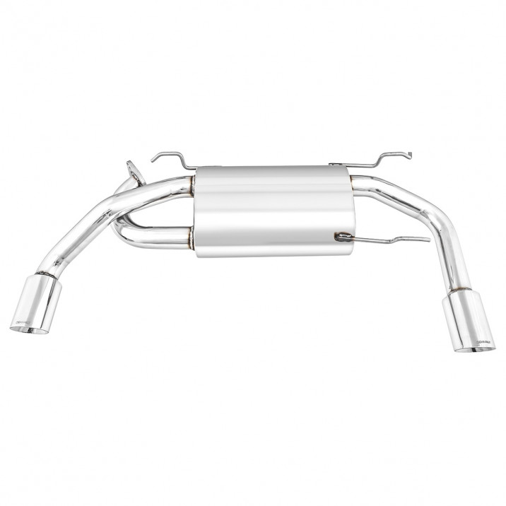 Exhaust System, dual exit, stainless steel, Cobalt