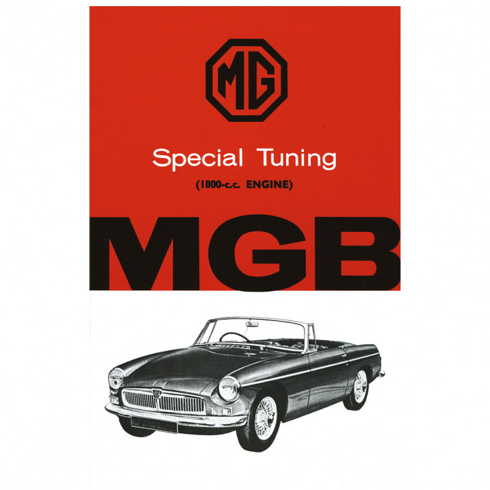 Owners Handbook, MGB Chrome Bumper, Special Tuning