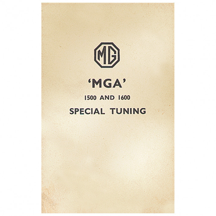 MGA Tuning Manual
