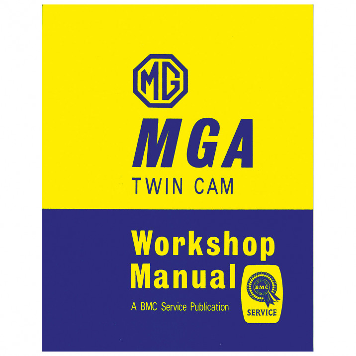 Factory Workshop Manual, MGA, Twin Cam