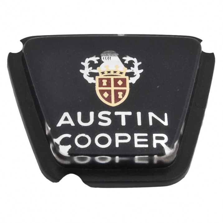 Badge, insert, bonnet badge, Austin Cooper MkII