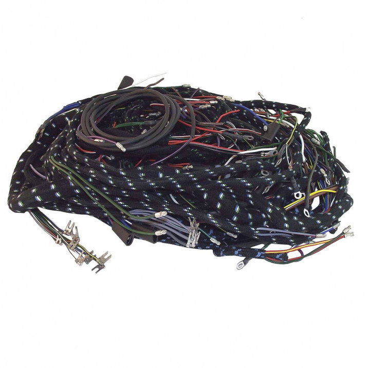 Wiring Harness Set, RHD & LHD, overdrive & relay flashers
