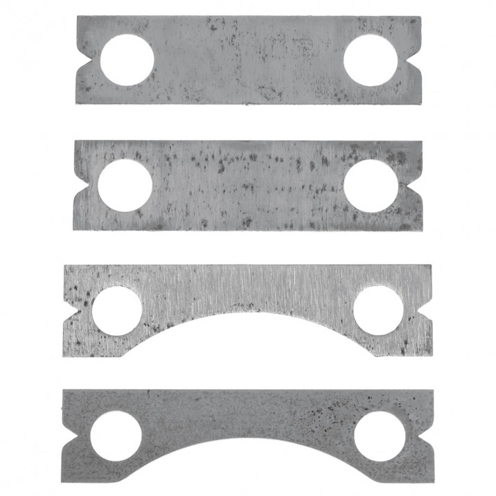 Locking Plates, clutch bellhousing, set of four