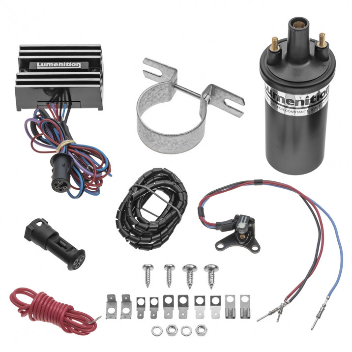 Electronic Ignition Kit, Lumenition, with coil