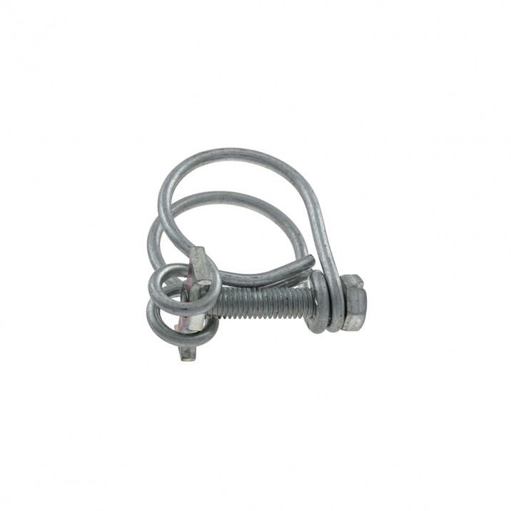 Clip, hose clamping, wire type, 5/8" x 13/16"