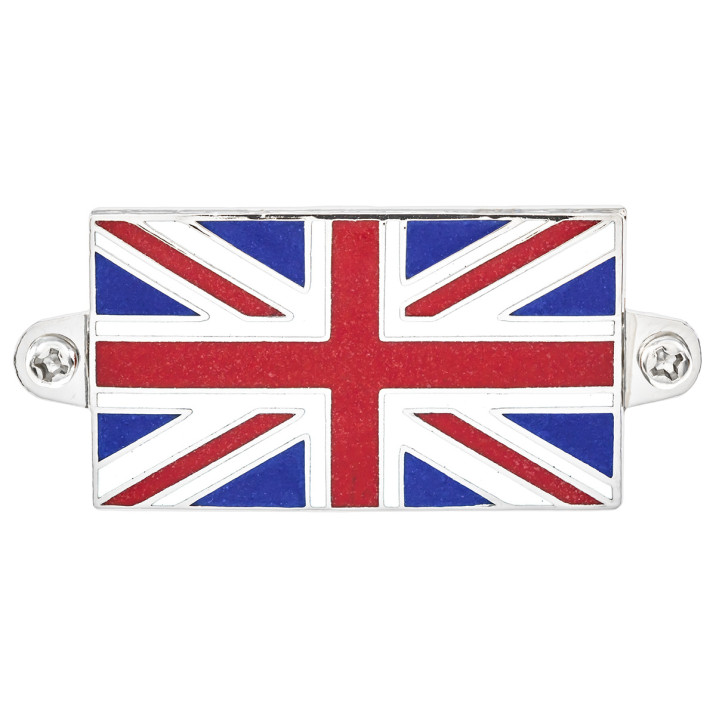 Badge, Union Jack, Cloisonne enamel, each