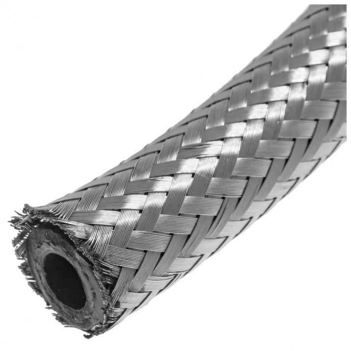 Mocal Stainless Steel Braided Ethanol Proof Fuel Hose