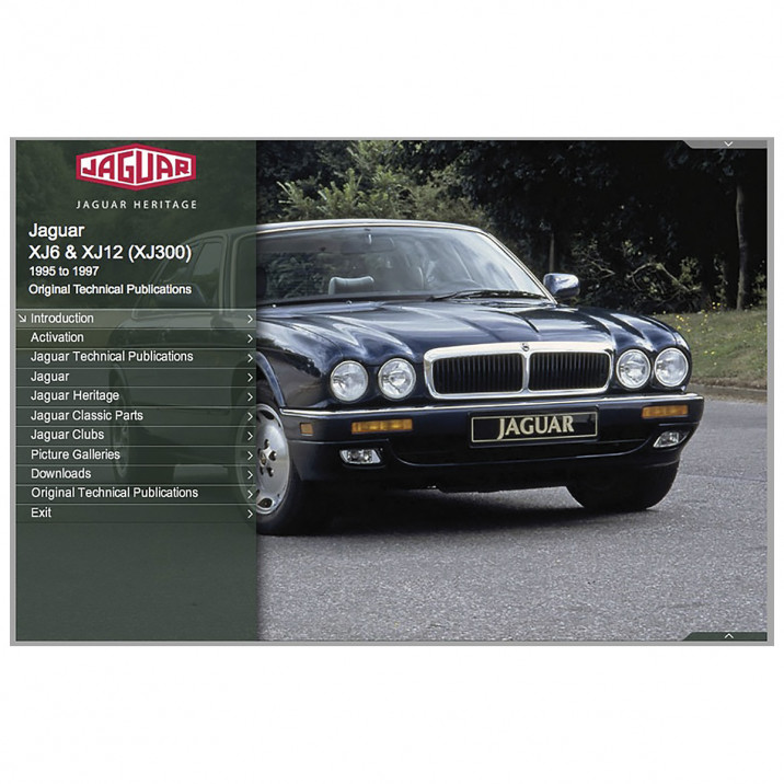 OTP Jaguar X300 XJ6 & XJ12 (1995-1997) (USB/Online)