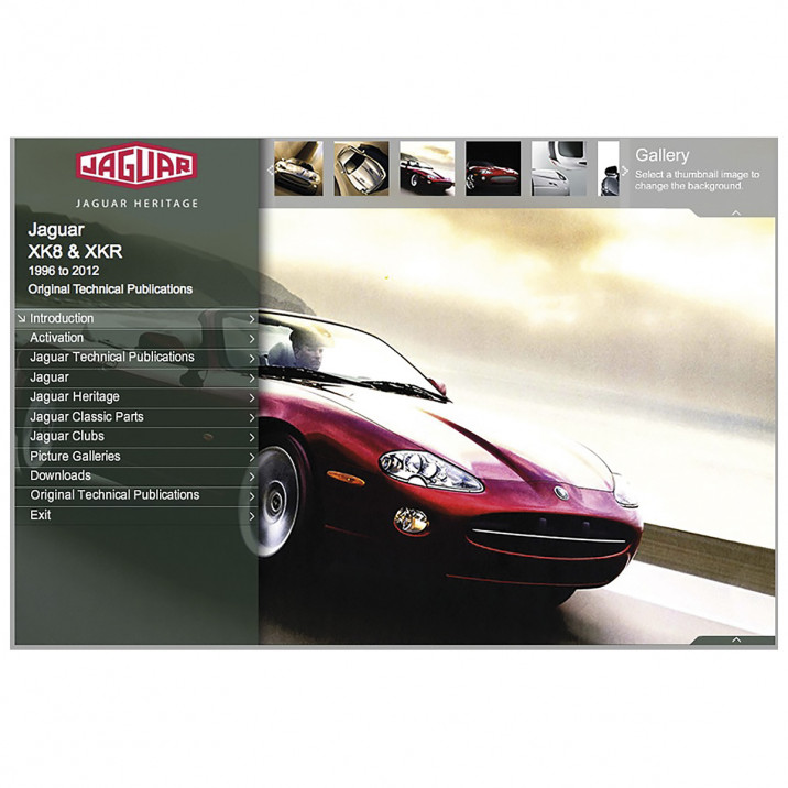 OTP Jaguar X100 & X150 XK8, XK & XKR (1996-2011) (USB/Online)