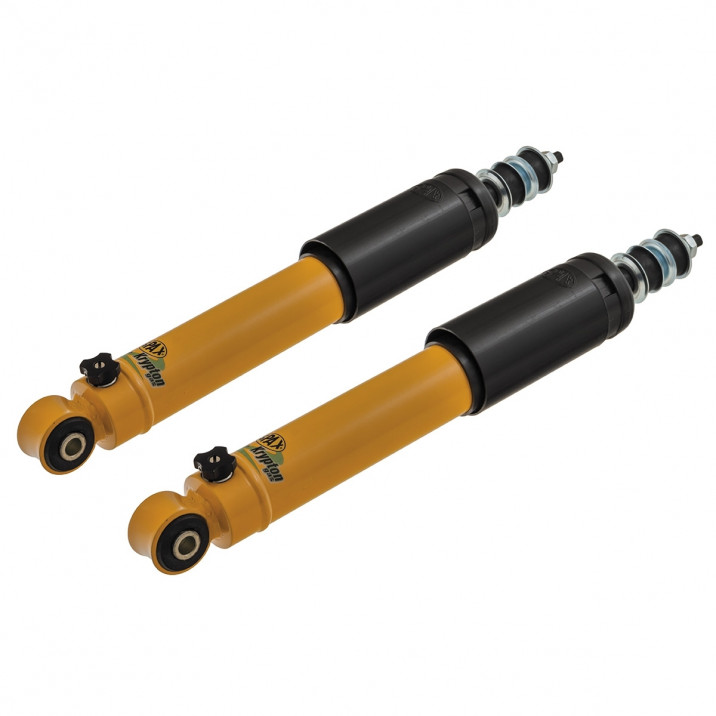 Shock Absorbers, front or rear, Spax, adjustable, pair