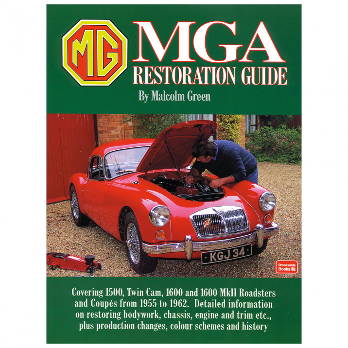 Restoration Guide, MGA, Soft Cover