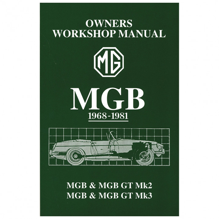 Workshop Manual, glove box edition, MGB