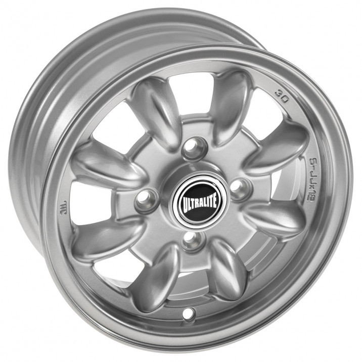 Wheel, Ultralite, silver, 12" x 5"