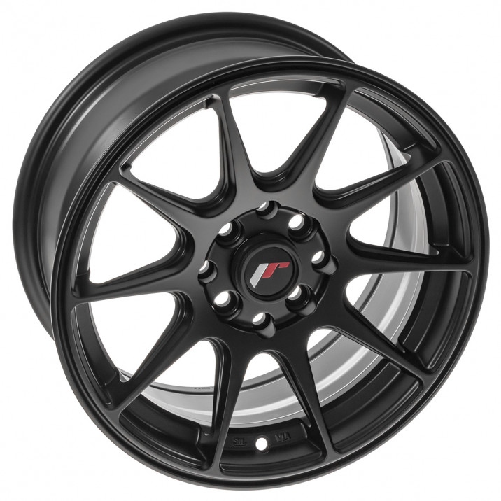 Wheel, JR11, 15" x 7", ET30, matt black