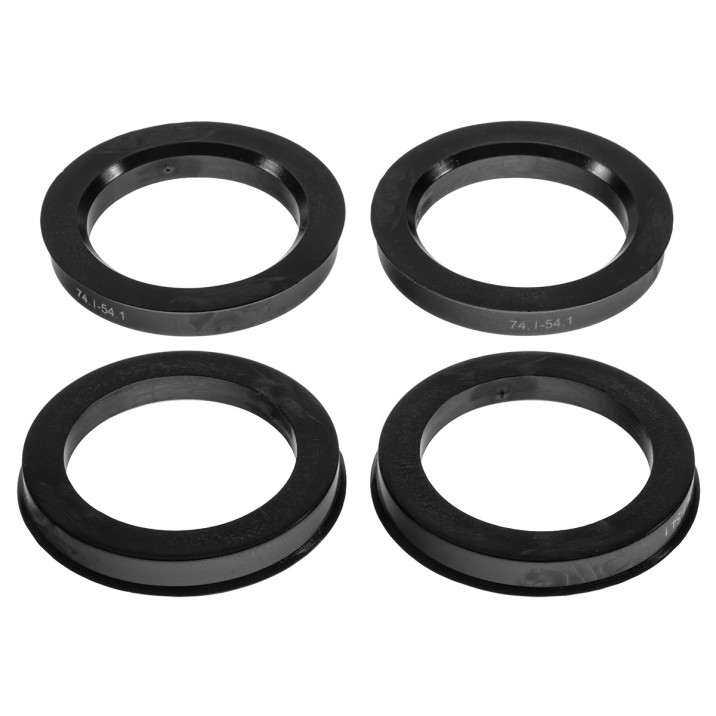 Wheel Hubcentric Rings, JR, set of 4, plastic