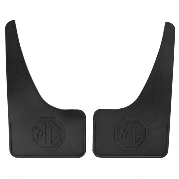 Mud Flaps, raised MG logo, pair