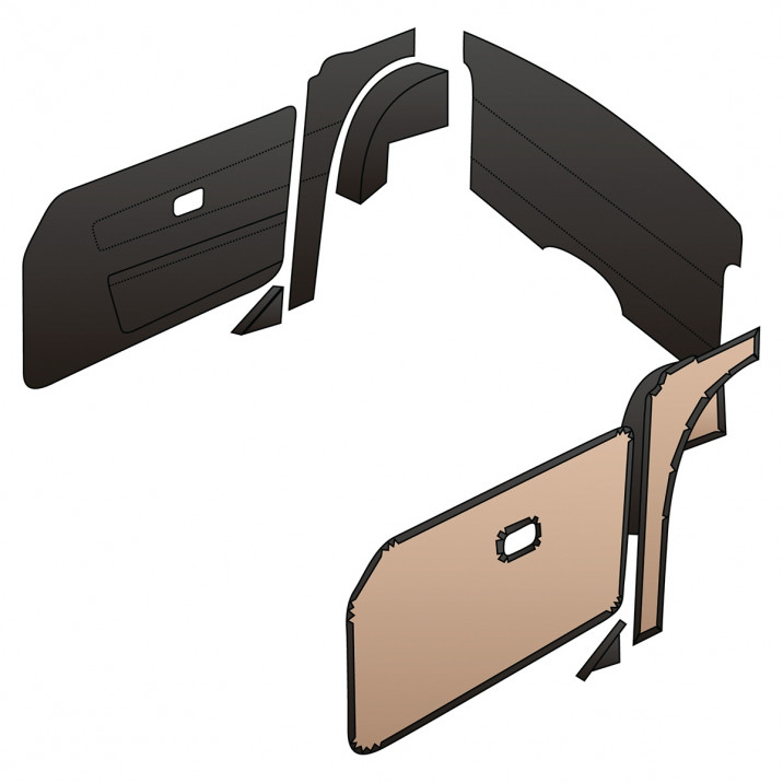 Interior Trim Kits - TR6 (From CR5001/CF12501 On)