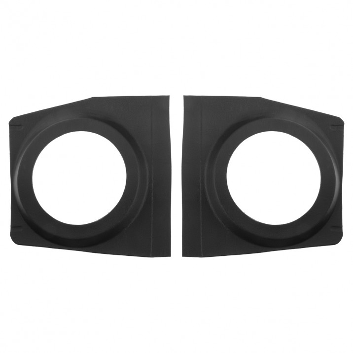 Speaker Panels, plastic, black, pair, Premium Trim
