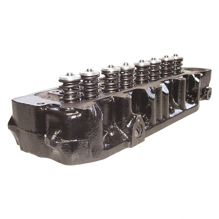 Cylinder Head Assy, complete, stage 2, unleaded, in-line rocker, reconditioned
