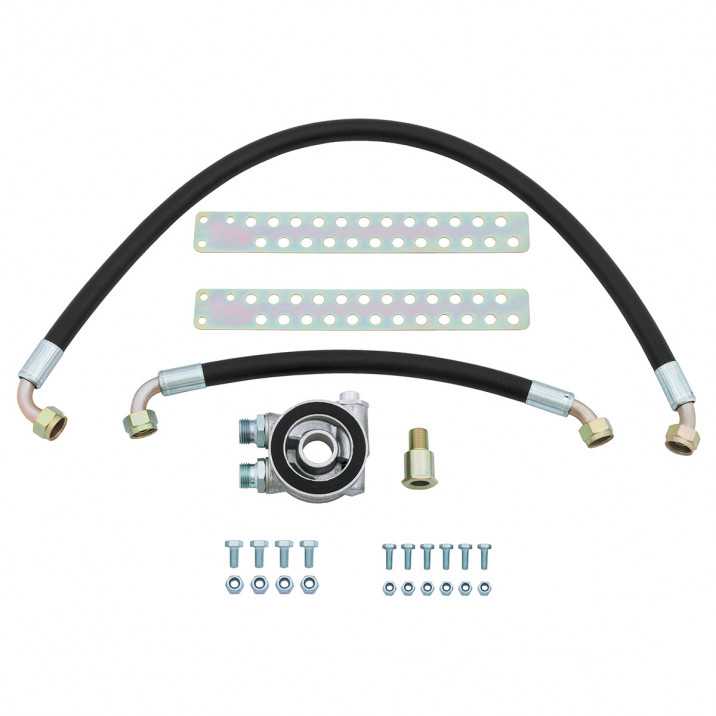 Oil Cooler Installation Kit, thermostatic, rubber