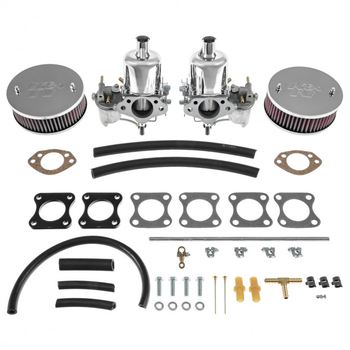 Carburettor Conversion Kit, twin SU, HS6