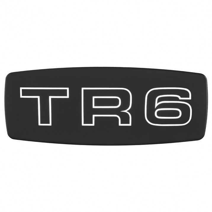 Badge, TR6, printed foil