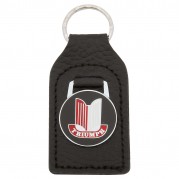 Key Fob, TR Shield, red & white logo, black