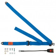 Seat Belt, front, static, lap & diagonal, 45cm, blue, each