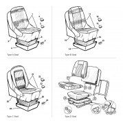 Seats, Frames & Fittings - Sprite & Midget 948-1098cc (1958-66)