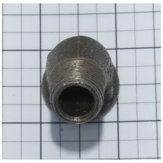 Adaptor, cranked, heater valve to cylinder head