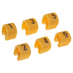 HT Lead Numbering Set, 6 cylinder