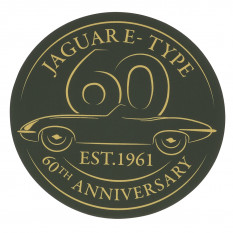 Sticker, 4 Inch, E-Type 60th anniversary