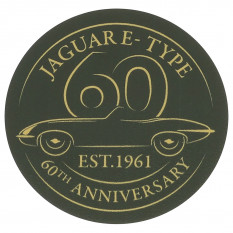 Sticker, 2 Inch, E-Type 60th anniversary