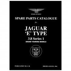 Parts Manual, Deluxe Edition, E-Type 3.8
