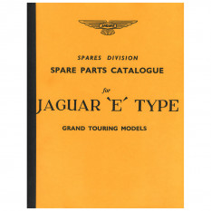 Parts Manual, E-Type 3.8