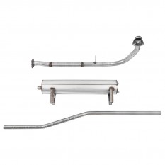 Exhaust System, Falcon, stainless steel