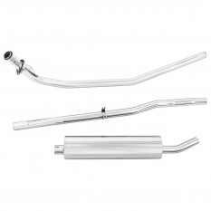 Exhaust System, Tourist Trophy, stainless steel