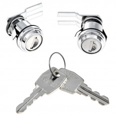 Lock Assembly, door, pair, with 2 keys