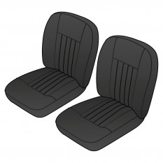 Seat Cover Sets: Front - MGB (1962-68)