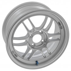 Wheel, Enkei RPF1, 15" x 7", silver